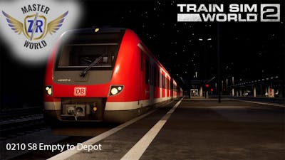 0210 S8 Empty to Depot - Rhein-Ruhr Osten - BR 422 - Train Sim World 2
