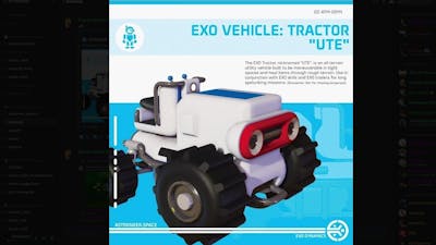 Astroneer News: New Tractor Rover &quot;Tractor Ute&quot;, New Suits &amp; More [CC]