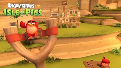 Angry Birds VR: Isle of Pigs Sandy Beach All Levels Gameplay Walkthough