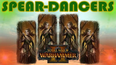 GLASS HALBERDS: Wardancers Spears - Wood Elves vs Bretonnia // Total War: WARHAMMER II Multiplayer