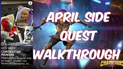 Side Quest the Contest of Realms - Epic Difficulty! | Marvel Contest of Champions