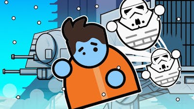Escaping an Imperial AT-AT Walker Prison in Prison Architect Star Wars Mod