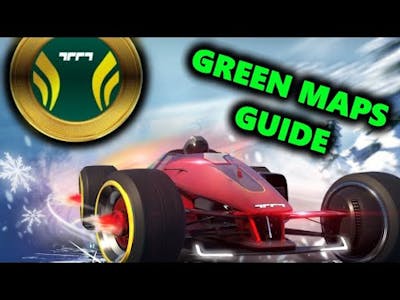 Trackmania Easy Author Medal Guide | Winter 2022 Green Maps