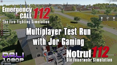 Notruf 112 | Emergency Call 112 - Multiplayer Test Run with Jor Gaming (with commentary)