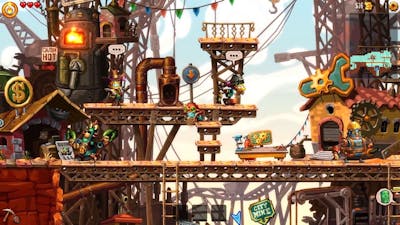 Welcome To Vectron, SteamWorld Dig 2 Gameplay