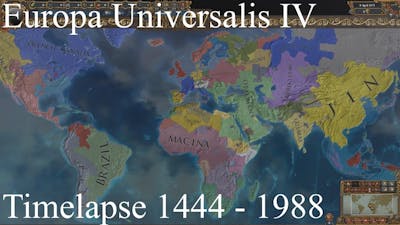 EU4 Timelapse #78 1444 - 1988