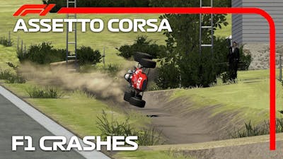 Assetto Corsa F1 Crashes