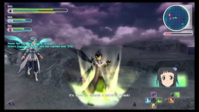Playing Sword Art Online: Lost Song