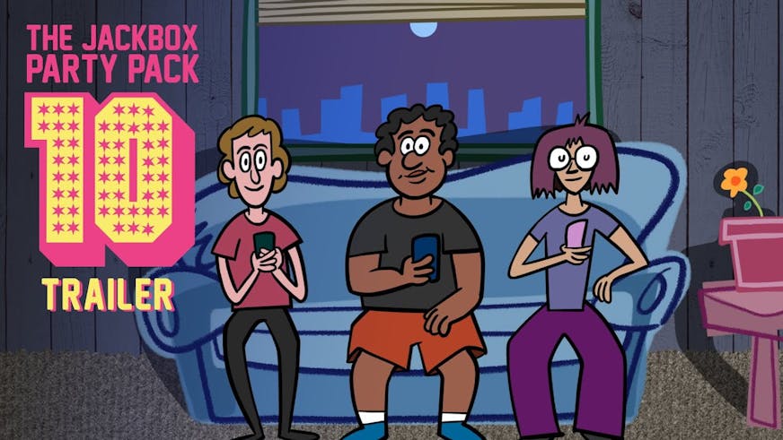 The Jackbox Party Pack 10 | PC Mac Linux Steam Game | Fanatical