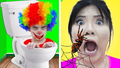 11 FUNNY HALLOWEEN TRICK OR TREAT | CRAZY SPOOKY MAKEUP AND CREEPY COSTUME IDEAS BY CRAFTY HACKS