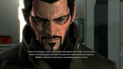 Deus Ex Mankind Divided, pc game, Prague 2, The Heist mission, cinematics