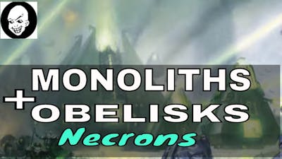 Necron Monoliths and Obelisks