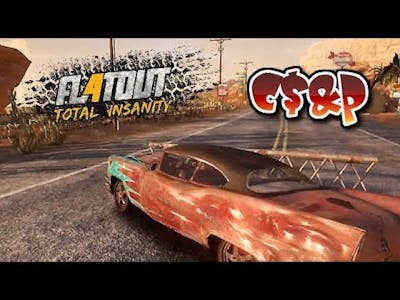 FlatOut Total Insanity - Playstation 4  ( RUBBISH GAME )