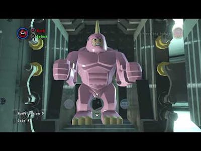 where to find avatar editor in Lego marvel superheroes