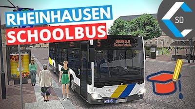 OMSI 2 [Addon Rheinhausen] | S (Schoolbus / Schulbus) | Gameplay No Commentary | 1440p 60fps