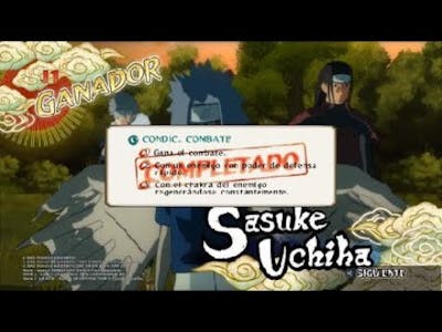 NARUTO SHIPPUDEN: Ultimate Ninja STORM TRILOGY/ Demon Sasuke knows the game