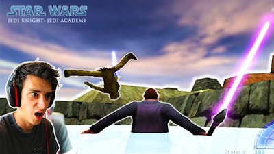THE BEST STAR WARS GAME EVER MADE! (Jedi Academy)