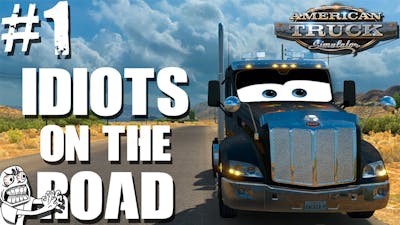 American Truck Simulator Multiplayer: IDIOTS on the Road | Random  Funny Moments | #1