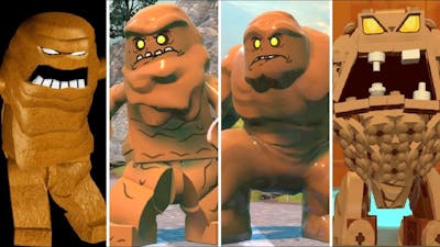Evolution of Clayface in LEGO Videogames