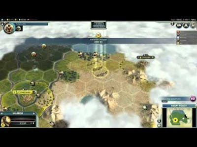 Lets play: Civilization V - Wonders of the Ancient World DLC (EGYPT) part 1