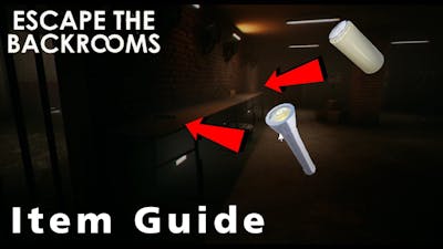 Escape the Backrooms: Items Guide