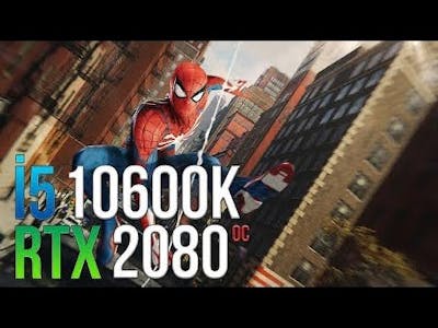 Marvel’s Spider-Man Remastered Gameplay on RTX 2080