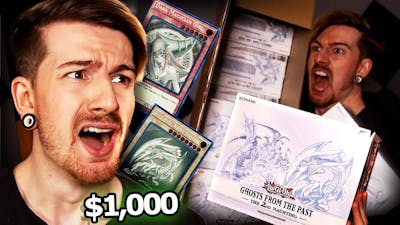I SPENT $1,000 ON YUGIOH TO OPEN THE BEST SET! (Ghosts From The Past 2 Opening)