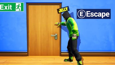 Playing the EASIEST ESCAPE Room in FORTNITE…