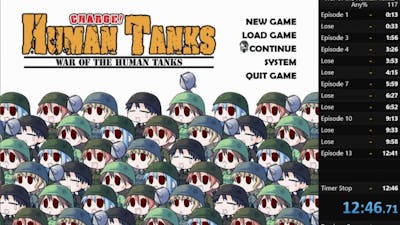War of the Human Tanks RTA any%12m46s