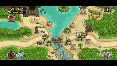 Kingdom Rush Frontiers - Port Tortuga - Amazing Tower Defense Game.