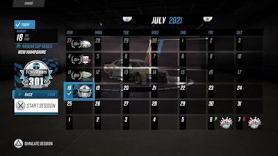 Simulating the 2021 Season in NASCAR 21 Ignition