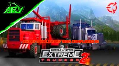 Everything, Every 100% Completed In 18 Wheels of Steel: Extreme Trucker 2