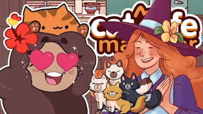 Sneaking Secrets &amp; Nectar From Garden Witches?! 🐈 Cat Café Manager • #5