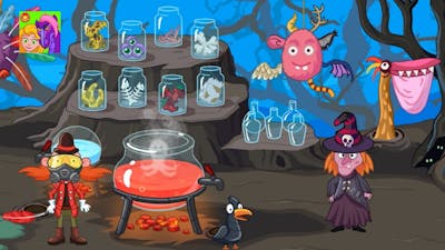 Pepi Wonder World: Magic Isles #4 🐲 HALLOWEEN New content: ENCHANTING CAULDRON!