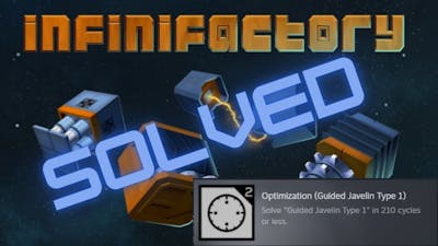 Previously skipped puzzle now solved | Infinifactory