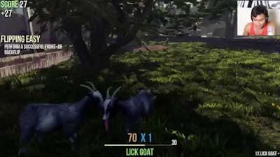 GOAT LICKING THE BOOTY | Goat Simulator Part 1