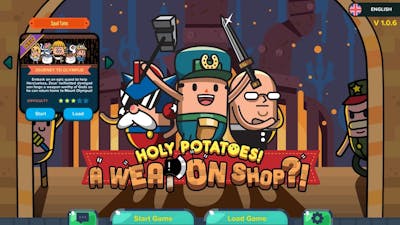 pedaal Extreem Uitdrukking Holy Potatoes! A Weapon Shop?! | PC Mac Linux Steam Spel | Fanatical