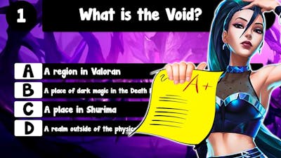 League of Legends Quiz Game - The Void