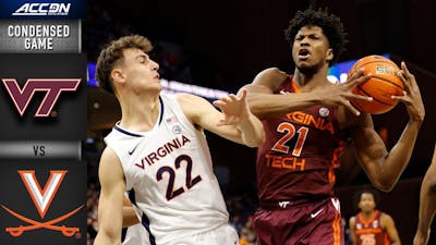 Virginia Tech vs. Virginia Condensed Game | 2021-22 ACC Men’s Basketball