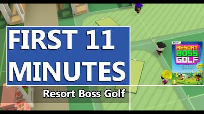 FIRST LOOK | Resort Boss Golf Management Tycoon Golf Game | HD GAMEPLAY