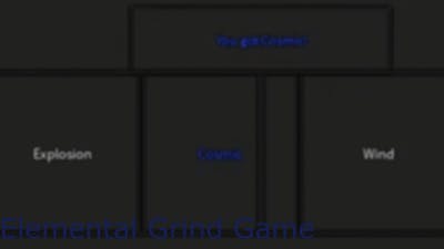 I GOT COSMIC | Elemental Grind Game