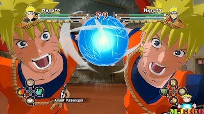 Naruto Shippuden Ultimate Ninja Storm 3 Goku DLC in Action