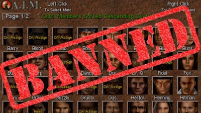 Let&#39;s Play Jagged Alliance 2 - BANNED from AIM???