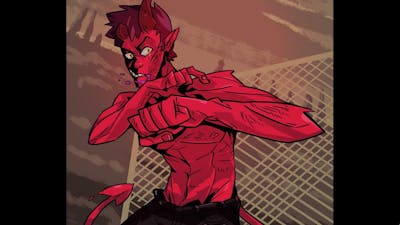 Monster prom- fight Damien ending