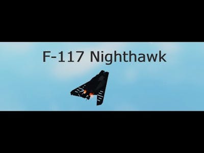 F-117 Nighthawk Tutorial | Plane Crazy