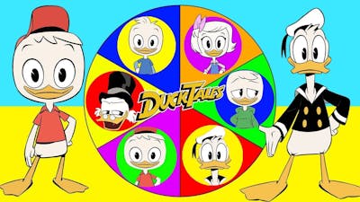 Disney Duck Tales Spin The Wheel Game with LOL Surprise Dolls, Paw Patrol New Toys and Squishy Toys