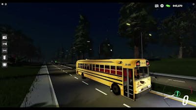 Route A05 in School Bus Simulator 22