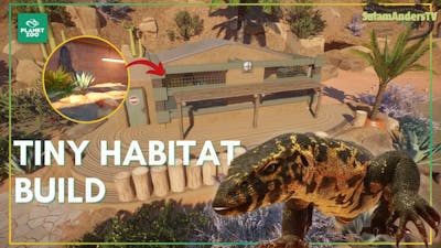 Planet Zoo | Small Habitat for Nile Monitor - THE DRYLANDS