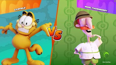 Nickelodeon All Star Brawl: Garfield vs Nigel