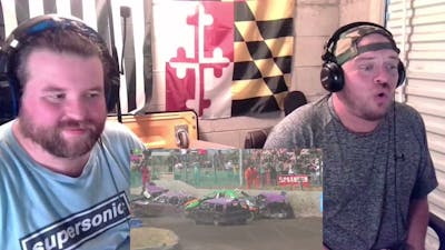 Real Life WRECKFEST Game?! NASCAR Fan Reacts To 